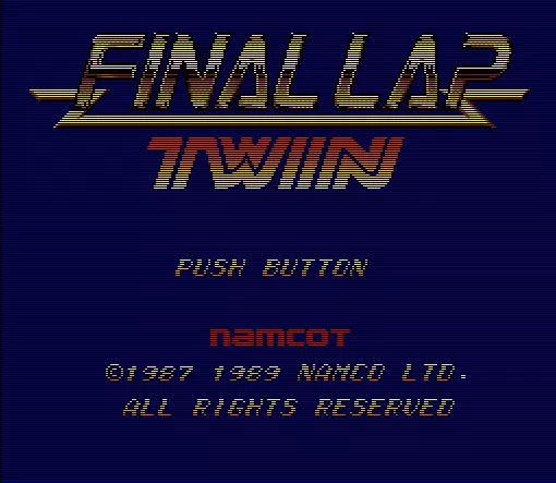 Image n° 4 - screenshots  : Final Lap Twin